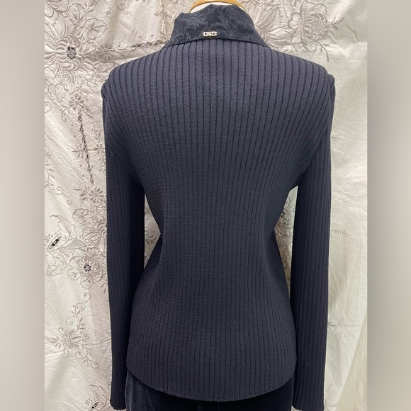 St. John Sport by Marie Gray 80% wool 20% contrast corduroy Size M - Picture 5 of 9